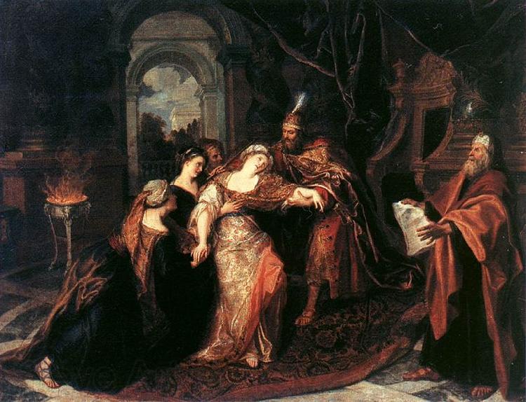 Antoine Coypel The Swooning of Esther